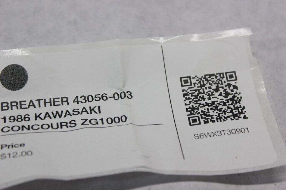 BREATHER 43056-003 1986 KAWASAKI CONCOURS ZG1000
