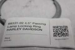 68331-02 4.5" Passing Lamp Locking Ring HARLEY DAVIDSON