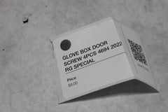 GLOVE BOX DOOR SCREW 4PCS 4694 2022 HARLEY DAVIDSON ROADGLIDE