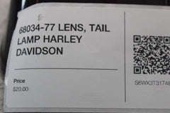 68034-77 LENS, TAIL LAMP HARLEY DAVIDSON