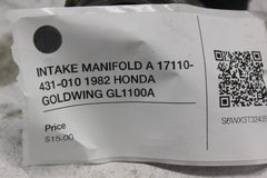 INTAKE MANIFOLD A 17110-431-010 1982 HONDA GOLDWING GL1100A