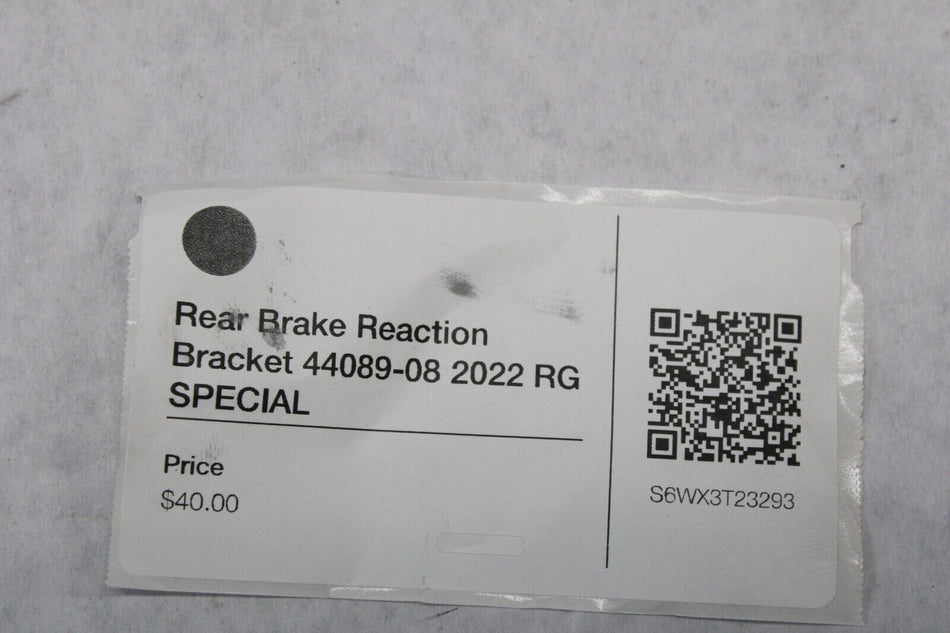 44089-08 Rear Brake Reaction Bracket HARLEY DAVIDSON