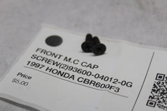 FRONT M.C CAP SCREW (2) 93600-04012-0G  1997 HONDA CBR600F3