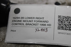 16294-99 LOWER RIGHT ENGINE MOUNT FORWARD CONTROL BRACKET 1998 HD XL883