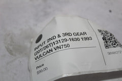 INPUT 2ND & 3RD GEAR (20T/26T)13129-1630 1993 VULCAN VN750