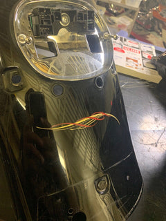 59579-09 Rear Fender BLACK HARLEY DAVIDSON