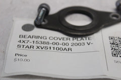 BEARING COVER PLATE 4X7-15388-00-00 2003 V-STAR XVS1100AR