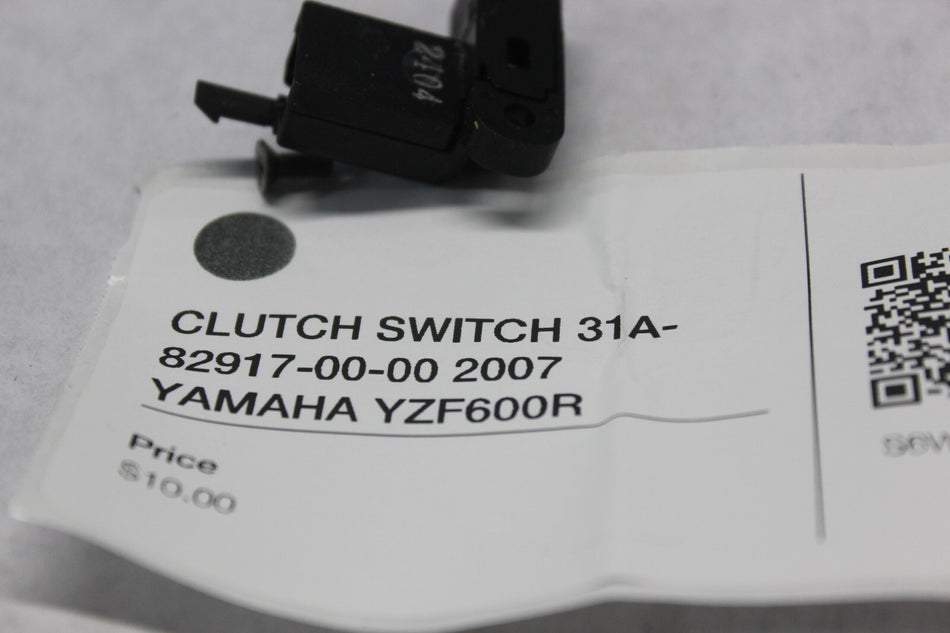 CLUTCH SWITCH 31A-82917-00-00 2007 YAMAHA YZF600R