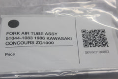 FORK AIR TUBE ASSY 51044-1083 1986 KAWASAKI CONCOURS ZG1000
