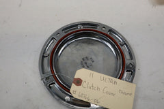 OEM Harley Davidson Chrome Derby Clutch Cover 2011 Ultra FLHTCU Blk/Silver