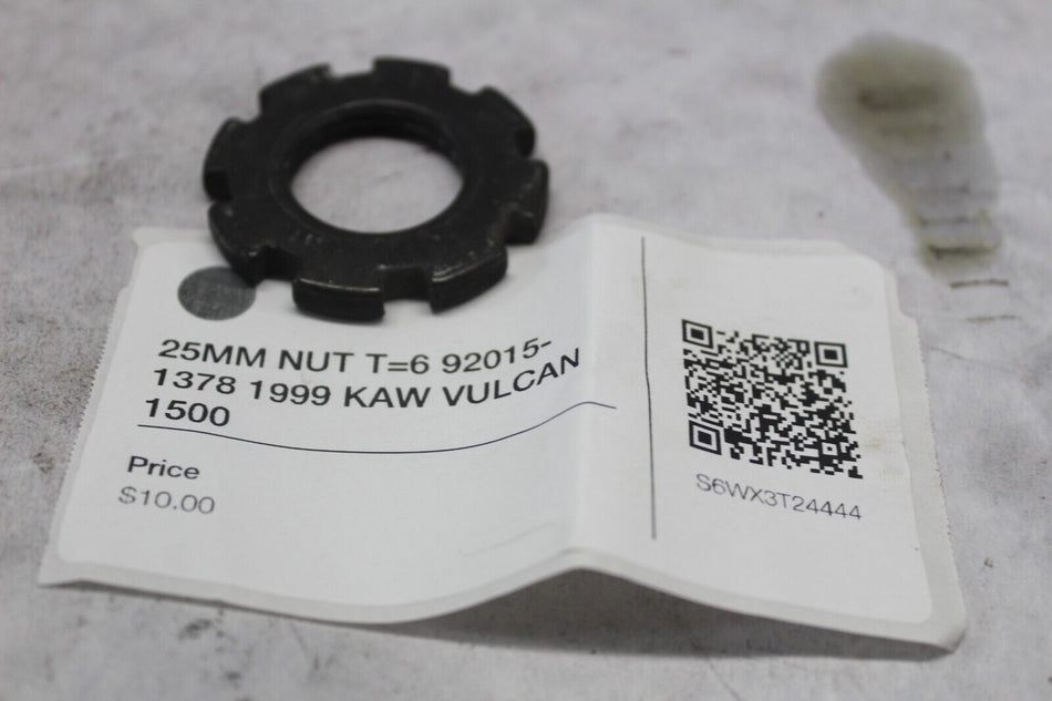 25MM NUT T=6 92015-1378 1999 KAW VULCAN 1500
