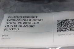 CLUTCH BASKET W/BEARING & GEAR 37813-06 2010 H-D ULTRA CLASSIC FLHTCU