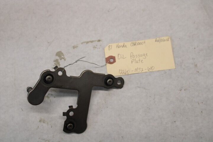 Oil Passage Plate 12260-MS2-610 1987 Honda CBR1000F Hurricane