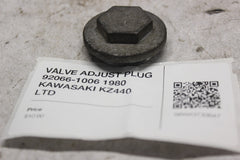 VALVE ADJUST PLUG 92066-1006 1980 KAWASAKI KZ440 LTD