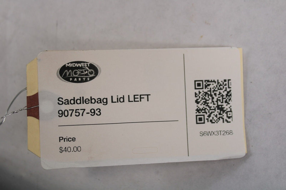 Saddlebag Lid LEFT 90757-93 Harley Davidson