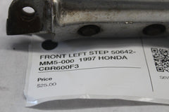 FRONT LEFT STEP 50642-MM5-000  1997 HONDA CBR600F3