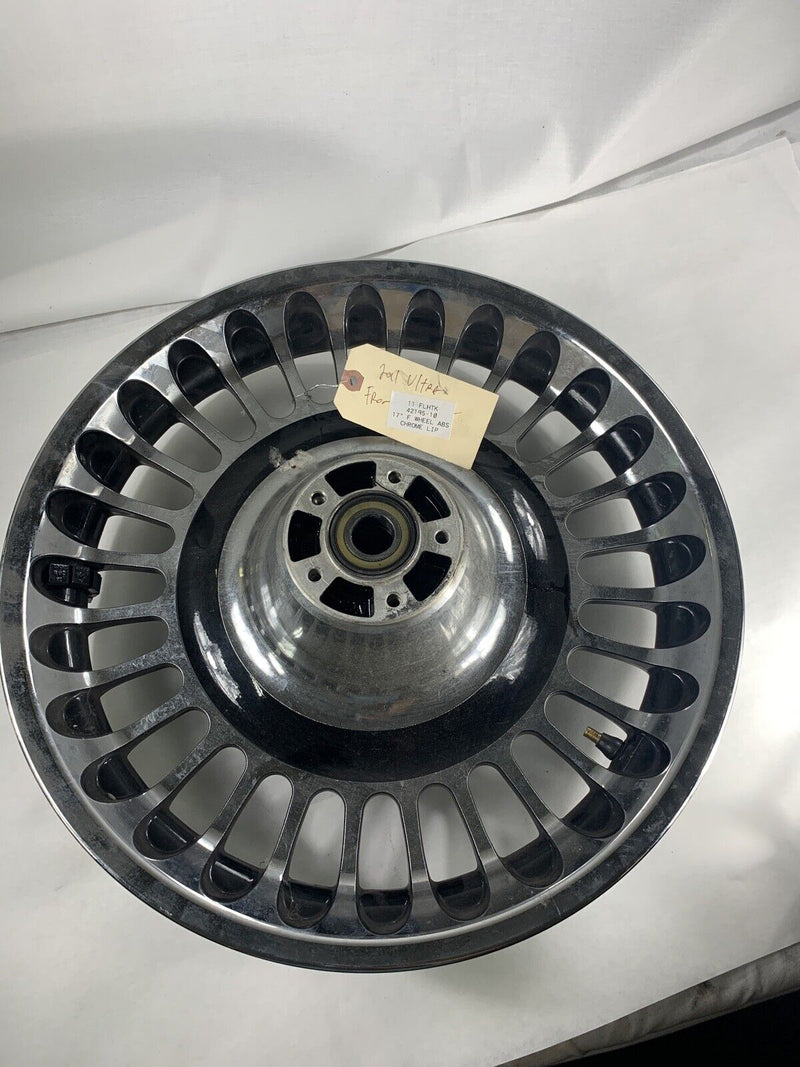 Harley Davidson Front Wheel 17 X 3 2013 Ultra Classic Chrome Knuckles 42195-10