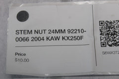 STEM NUT 24MM 92210-0066 2004 KAW KX250F