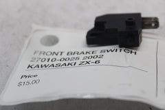 FRONT BRAKE SWITCH 27010-0025 2002 KAWASAKI ZX-6