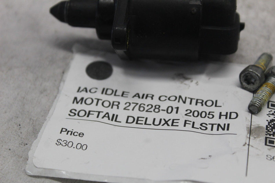 IAC IDLE AIR CONTROL MOTOR 27628-01 2005 HD SOFTAIL DELUXE FLSTNI