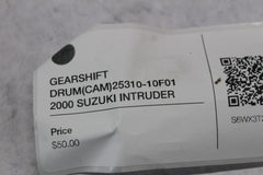 GEARSHIFT DRUM (CAM) 25310-10F01 2000 SUZUKI INTRUDER VL1500