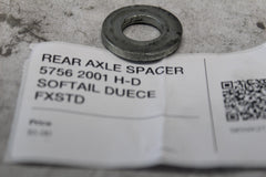REAR AXLE SPACER 5756 2001 H-D SOFTAIL DUECE FXSTD