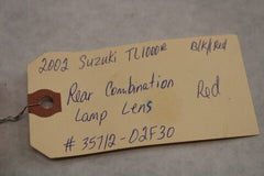 Rear Combination Lamp Lens 35712-02F30 OEM Suzuki Motorcycle 2002 TL1000