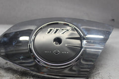 117 CHROME AIR CLEANER COVER HARLEY DAVIDSON