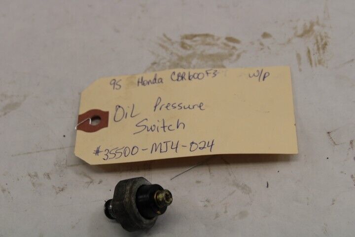 OEM Honda Motorcycle Oil Pressure Switch 35500-MJ4-024 1995 CBR600F3 White