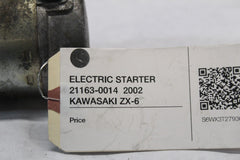 ELECTRIC STARTER 21163-0014  2002 KAWASAKI ZX-6
