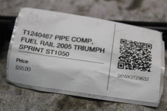 T1240467 PIPE COMP, FUEL RAIL 2005 TRIUMPH SPRINT ST1050