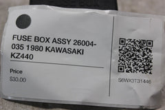 FUSE BOX ASSY 26004-035 1980 KAWASAKI KZ440