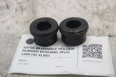 53156-86 HANDLE HOLDER RUBBER BUSHING 2PCS 1998 HD XL883