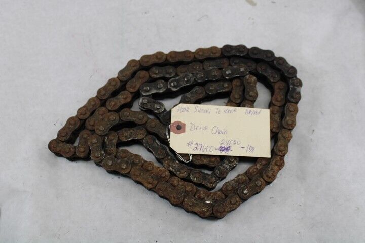 Drive Chain 27600-24F20-108 OEM Suzuki Motorcycle 2002 TL1000