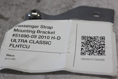 Passenger Strap Mounting Bracket #51690-09 2010 H-D ULTRA CLASSIC FLHTCU