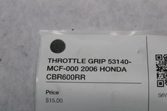 THROTTLE GRIP 53140-MCF-000 2006 HONDA CBR600RR