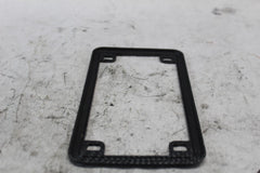 CARBON FIBER LICENSE PLATE COVER 2001 SUZUKI SV650