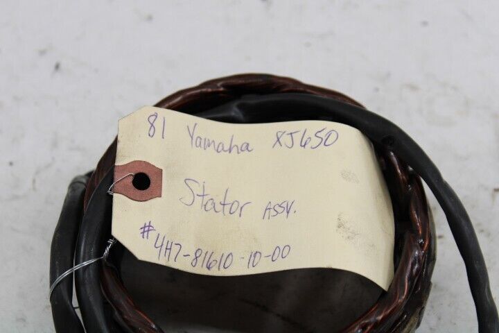 OEM Yamaha Motorcycle 1981 XJ650 Stator 4H7-81610-10-00