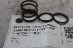 PUSH-ROD COVER SPRING 17947-36 2005 ROAD KING CUSTOM FLHRSI