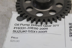 Oil Pump Driven Gear 37T #16331-33E00 2008 SUZUKI GSX1300R