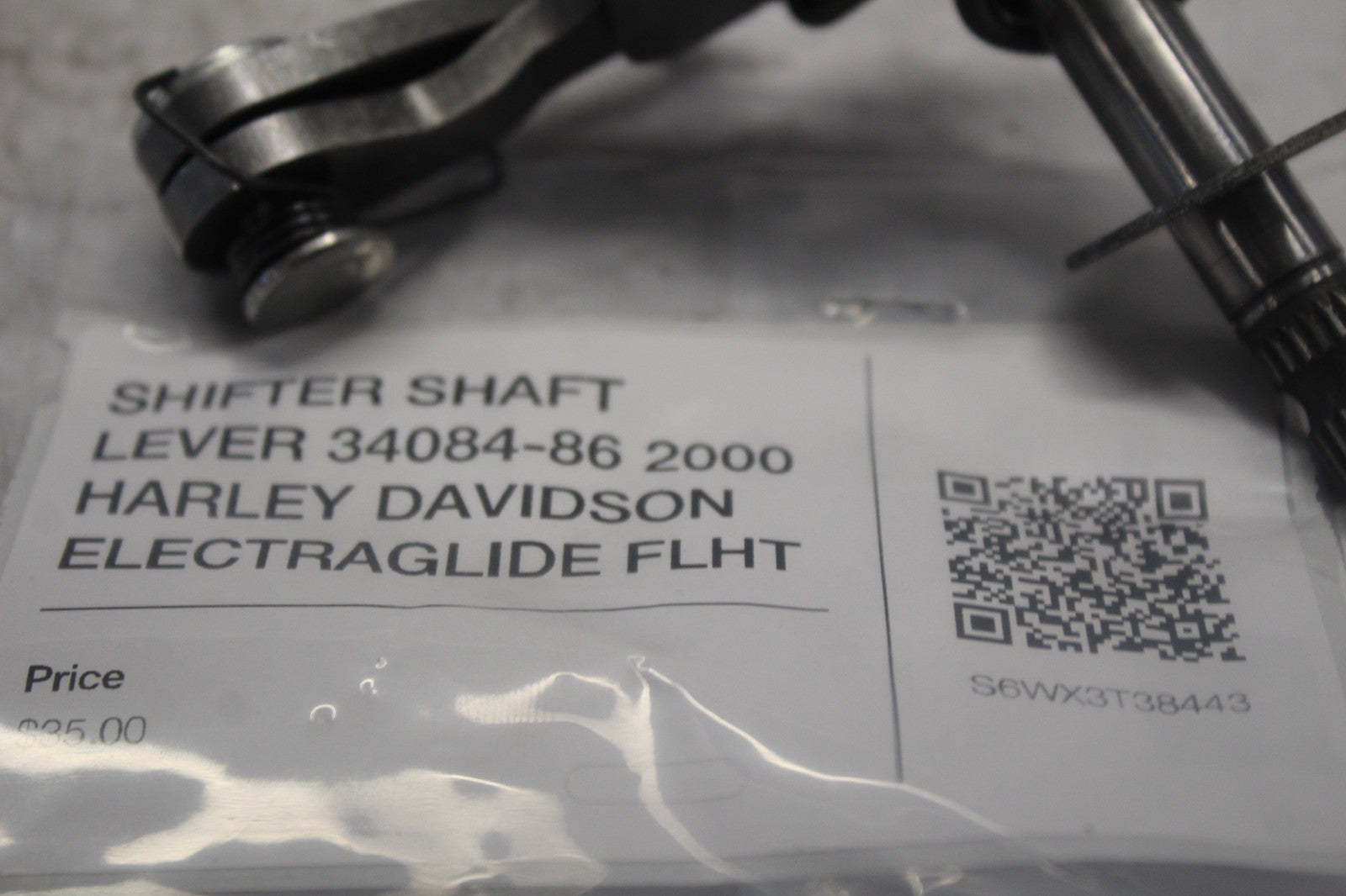 34084 SHIFTER SHAFT LEVER 34084-86 2000 HARLEY DAVIDSON ELECTRAGLIDE FLHT ...