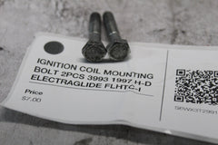 IGNITION COIL MOUNTING BOLT 2PCS 3993 1997 H-D ELECTRAGLIDE FLHTC-I