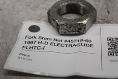 Fork Stem Nut #45718-60 1997 H-D ELECTRAGLIDE FLHTC-I