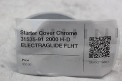 Starter Cover Chrome 31535-91 2000 H-D ELECTRAGLIDE FLHT