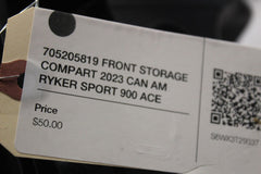 705205819 FRONT STORAGE COMPART 2023 CAN AM RYKER SPORT 900 ACE