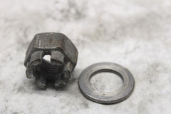 CASTLE NUT 18MM 92210-1134,WASHER 92200-1489 1999 KAWASAKI NINJA ZX-9R