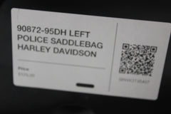 90872-95DH LEFT POLICE SADDLEBAG HARLEY DAVIDSON