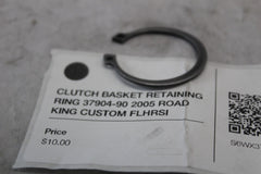 CLUTCH BASKET RETAINING RING 37904-90 2005 ROAD KING CUSTOM FLHRSI