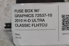 FUSE BOX W/ GRAPHICS 72537-10 2010 H-D ULTRA CLASSIC FLHTCU