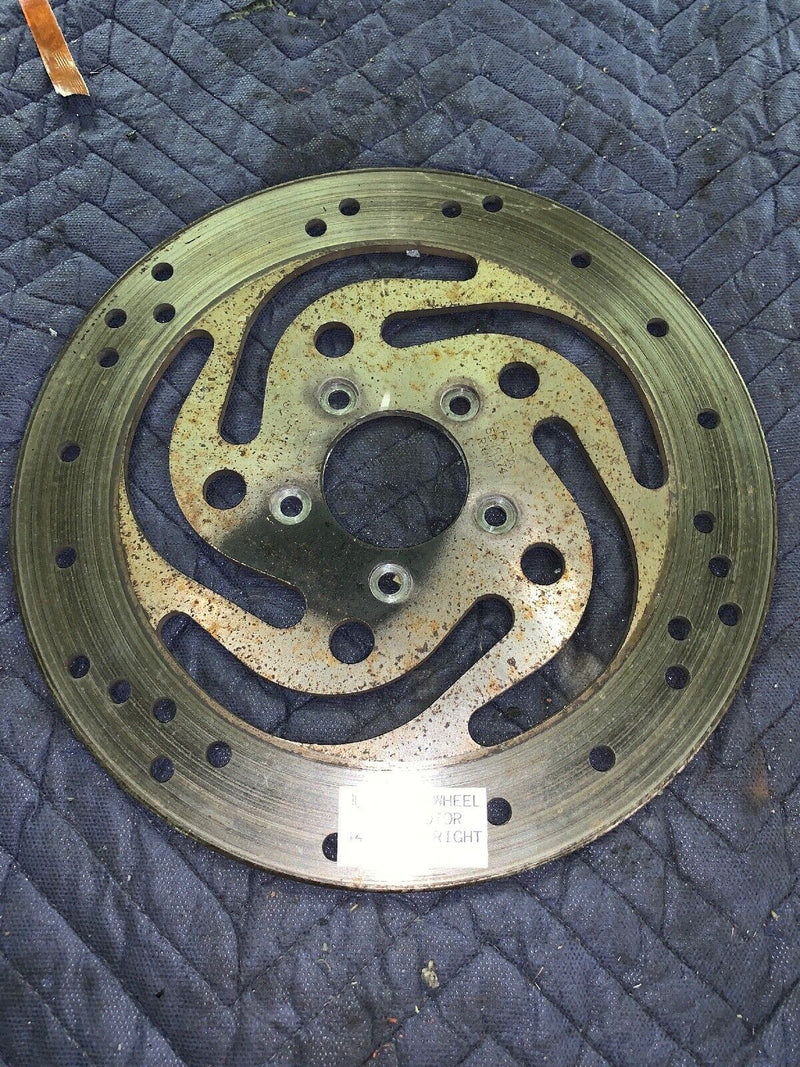 OEM Harley Davidson Streetglide RIGHT Front Brake Rotor 11.5”